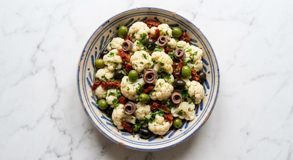 Insalata di cavolfiore o insalata di rinforzo