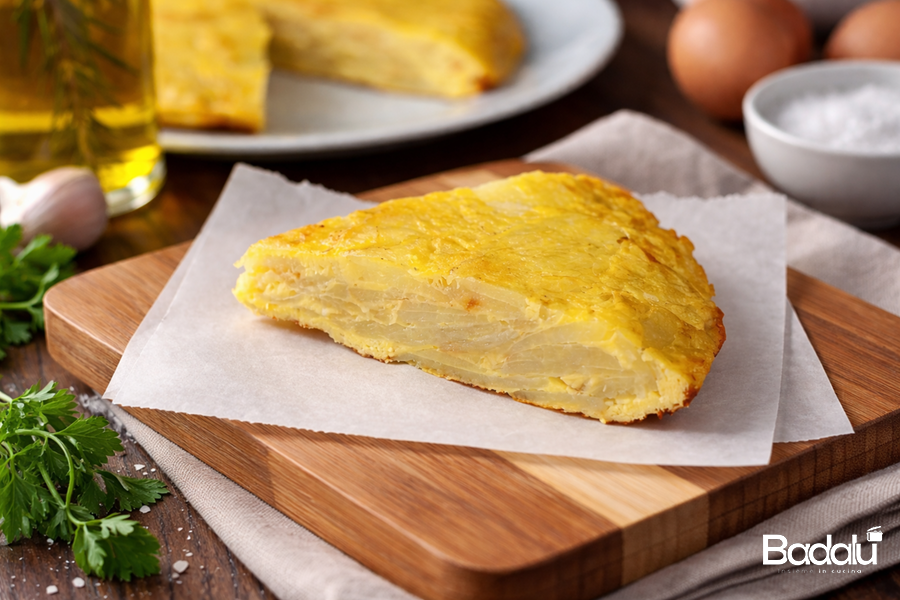 Tortilla con patate e cipolle (Spagna)