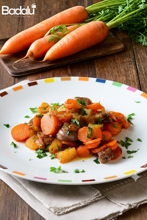 Carote e melanzane al brandy e paprika