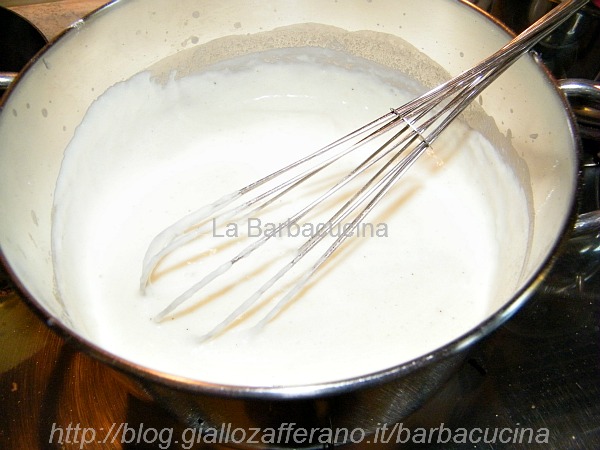 besciamella, ricetta base La Barbacucina