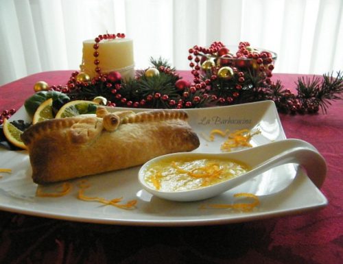 Salmone al profumo di arancia in crosta, ricetta per Natale