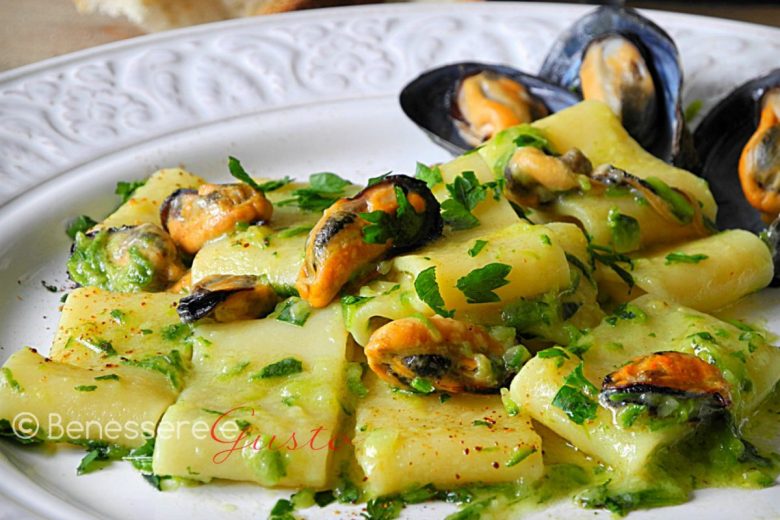 Pasta zucchine e cozze