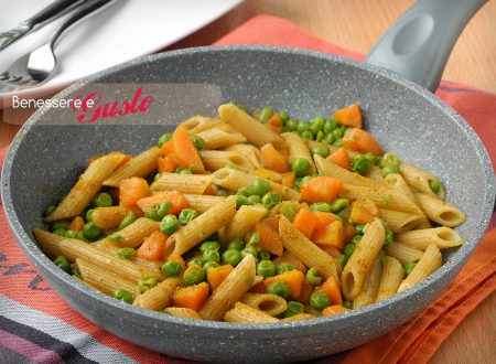 PASTA INTEGRALE CON VERDURE AL CURRY