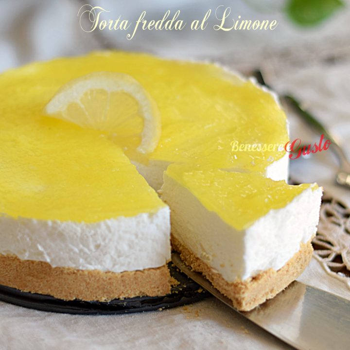 torta fredda al limone
