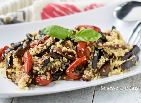 COUS COUS MELANZANE E POMODORINI COUS COUS MELANZANE E POMODORINI