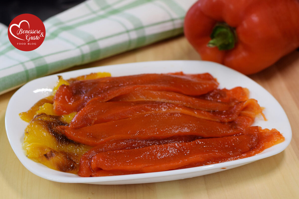 peperoni arrostiti in friggitrice ad aria