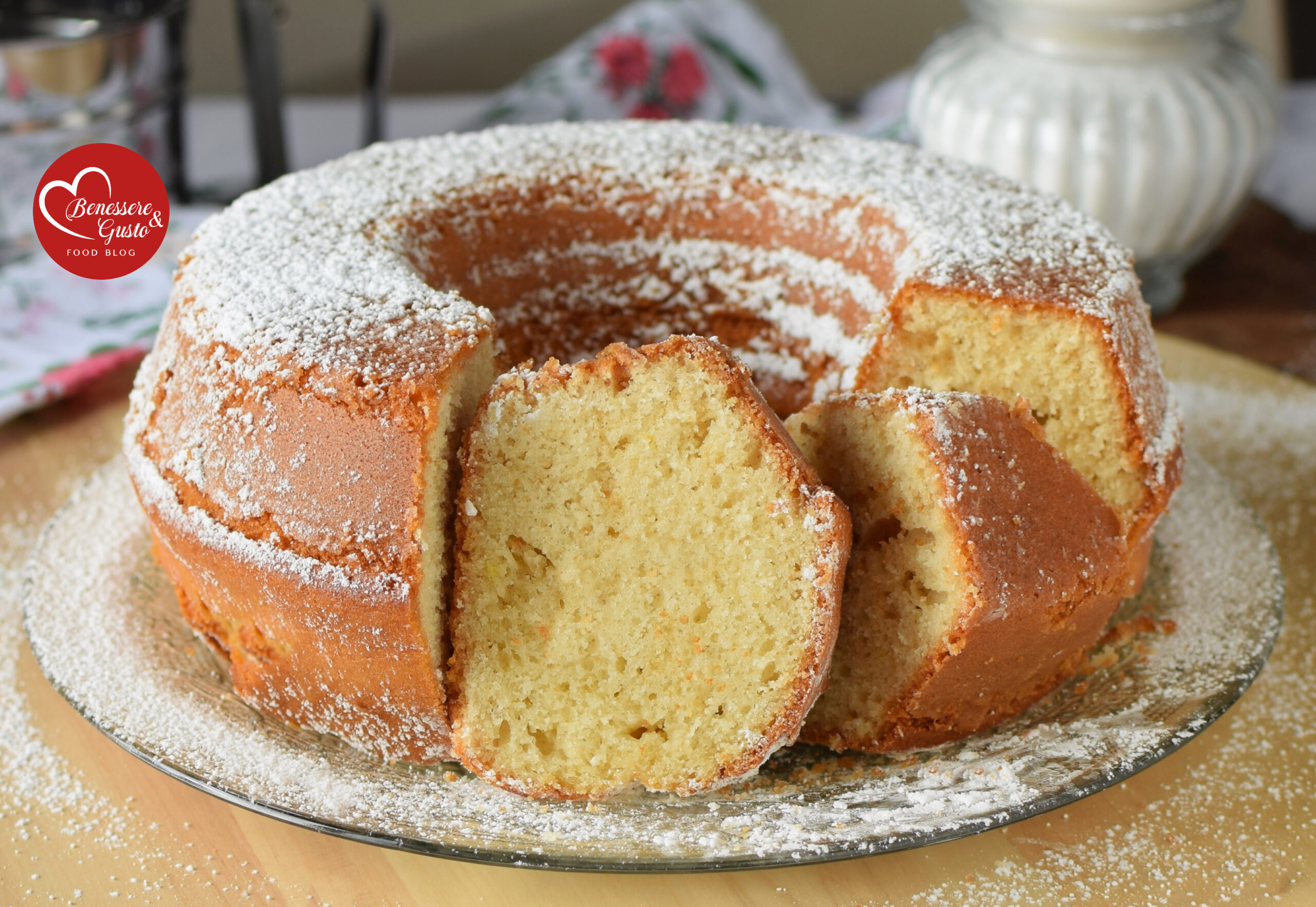 Ciambella allo yogurt senza bilancia