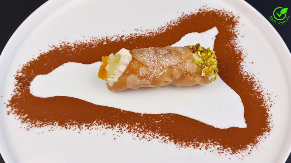 Ricetta cannoli siciliani vegani