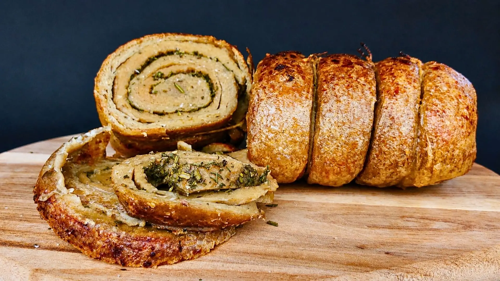 Porchetta vegana fatta in casa - Homemade vegan porchetta