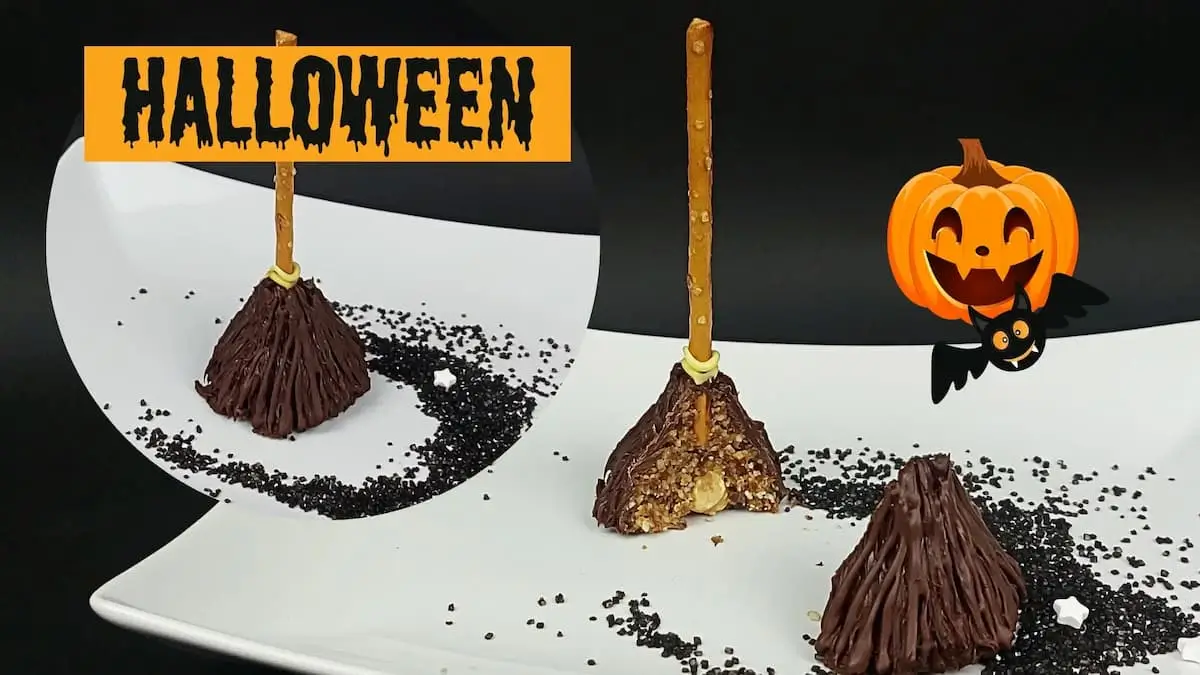 Scopette al cioccolato di Halloween