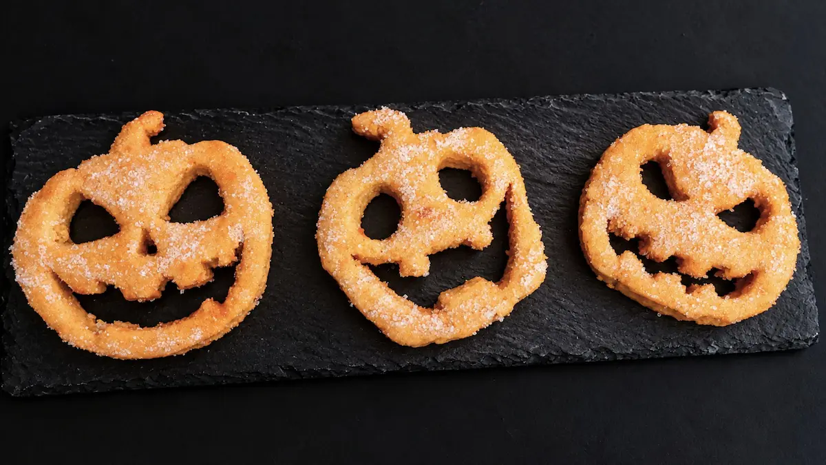 Biscotti alla zucca per Halloween