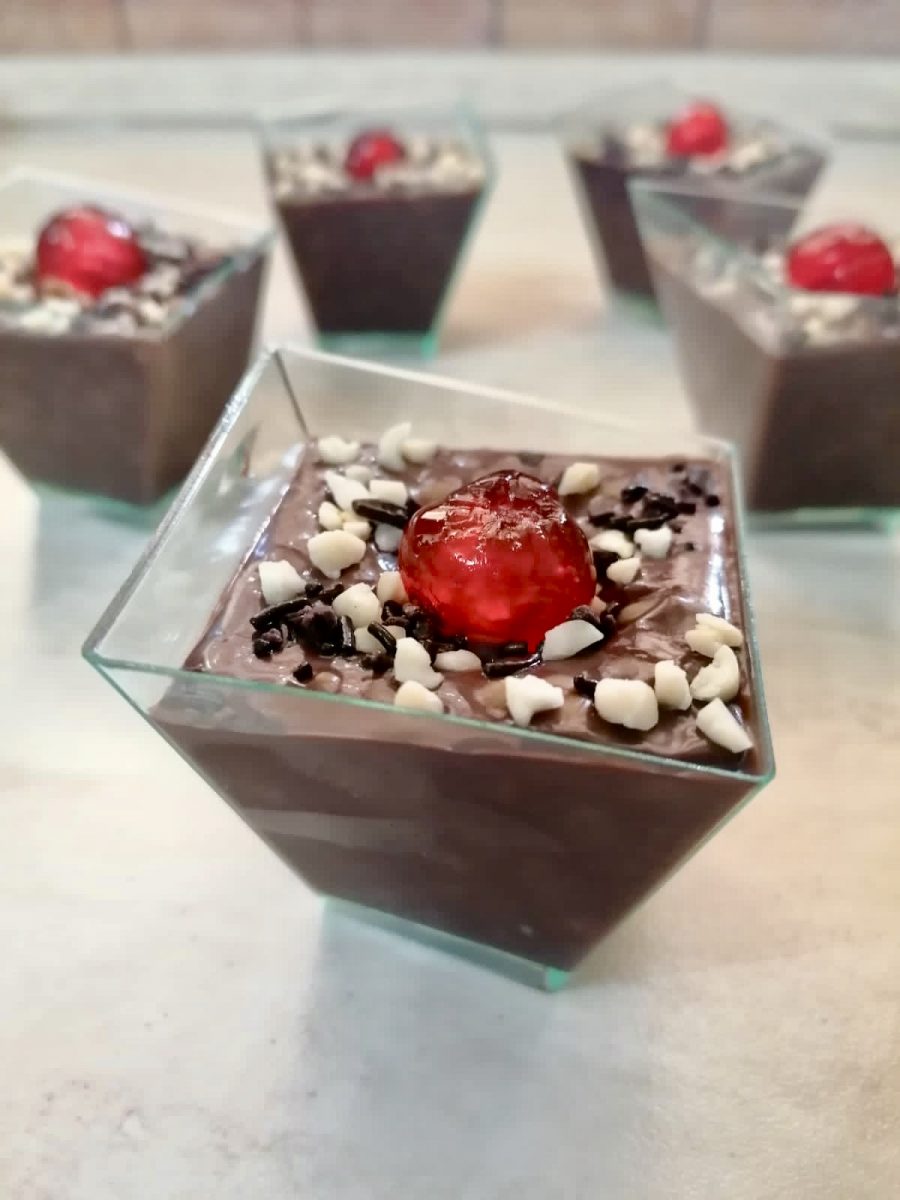 Cuccìa con Crema al Cioccolato Fondente, ricetta tipica Siciliana
