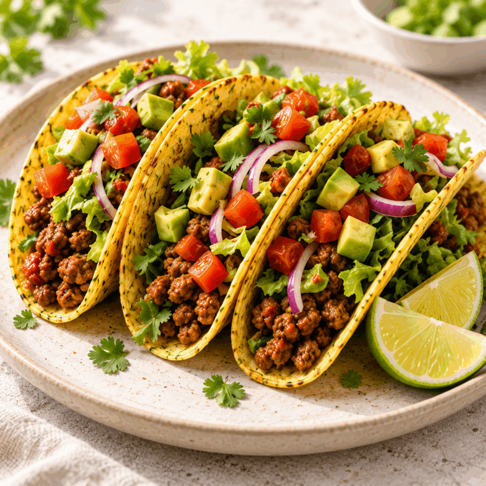Tacos di zucchine al Bimby