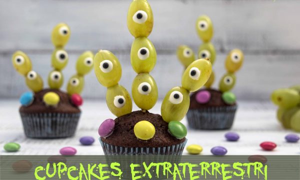 Cupcakes extraterrestri – ricetta di Halloween