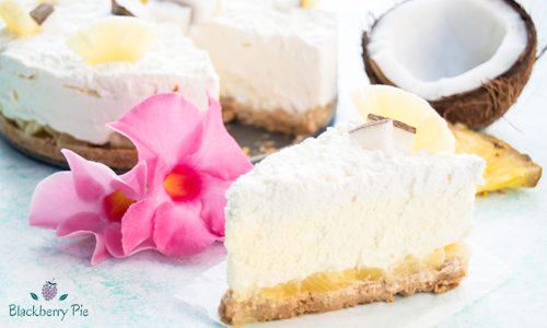 Cheesecake Piña Colada – senza cottura e senza gelatina