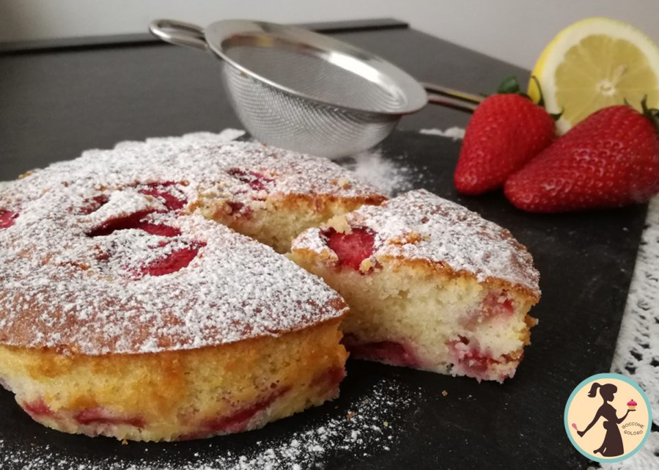 Torta morbida alle fragole