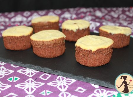 Muffin cioccolato e cheesecake Muffin cioccolato e cheesecake