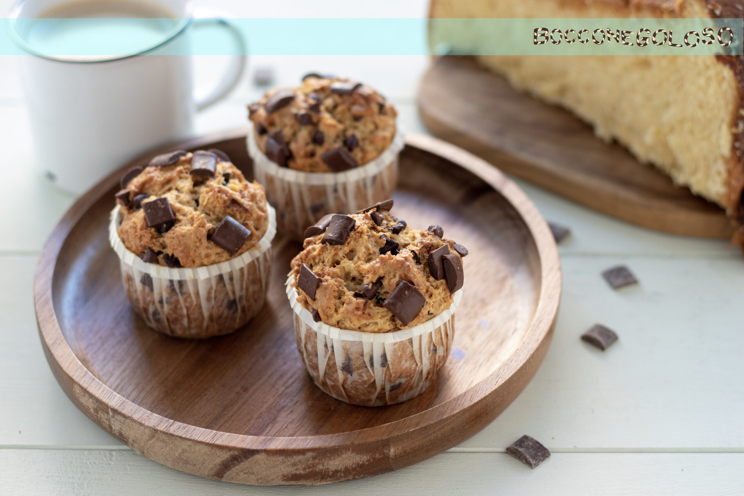 muffin di panettone