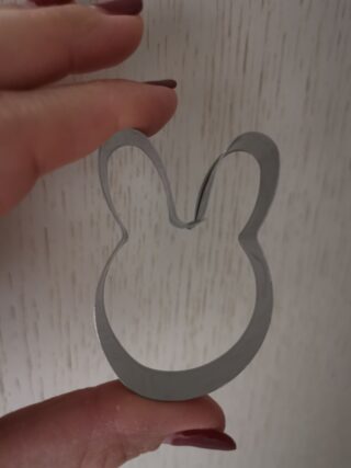 Formina per biscotti a coniglietto pasquali