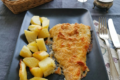 Baccalà gratinato al forno sabbiato con patate