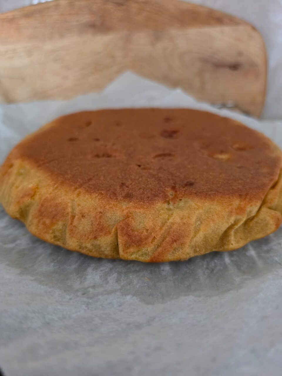 Torta pronta e dorata