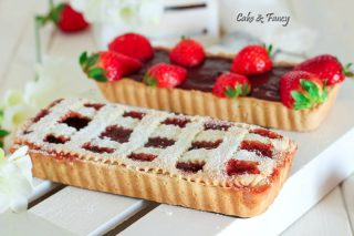 Crostata di ricotta e fragole