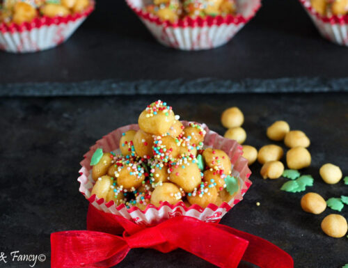 Struffoli in monoporzione