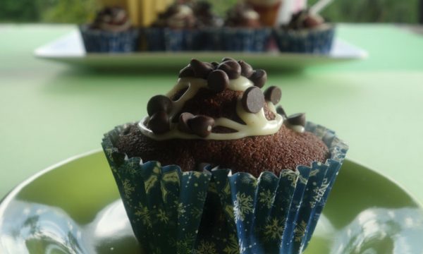 Cupcakes al triplo cioccolato