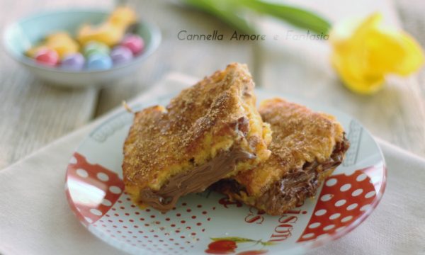 French toast di colomba pasquale