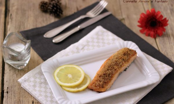 Salmone gratinato al forno – ricetta veloce