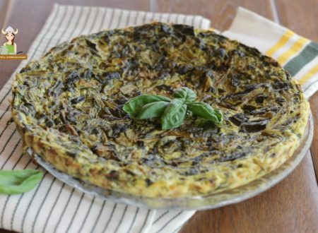 Frittata di spinaci e basilico Frittata di spinaci e basilico