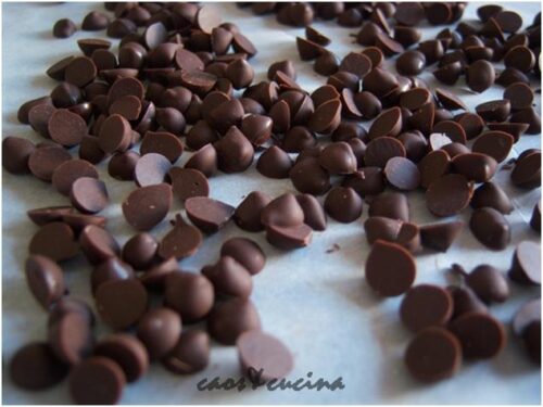 gocce di cioccolato