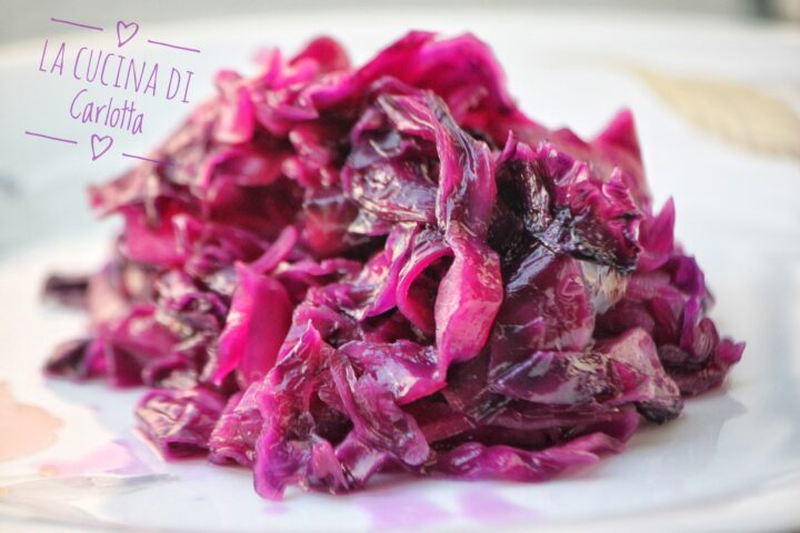 cavolo rosso in agrodolce
