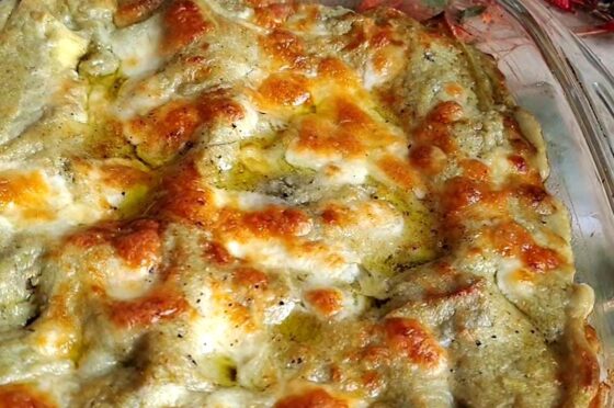 Lasagne ai carciofi