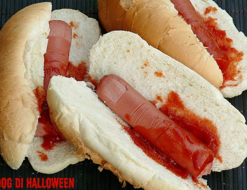 Hot dog di Halloween da brivido