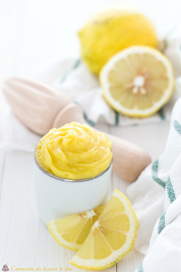 Crema pasticcera al limone