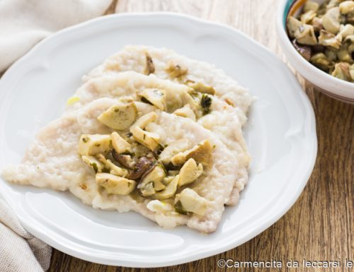 Scaloppine di lonza ai funghi