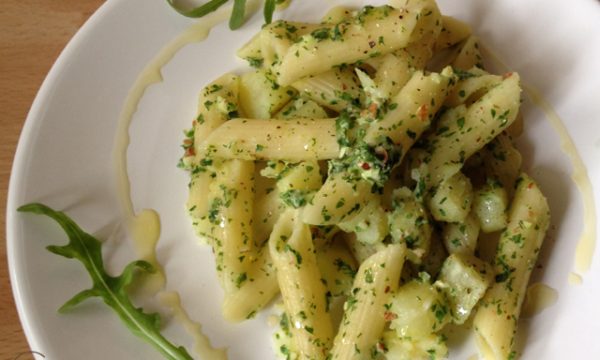 Pasta con patate e rucola – ricetta light