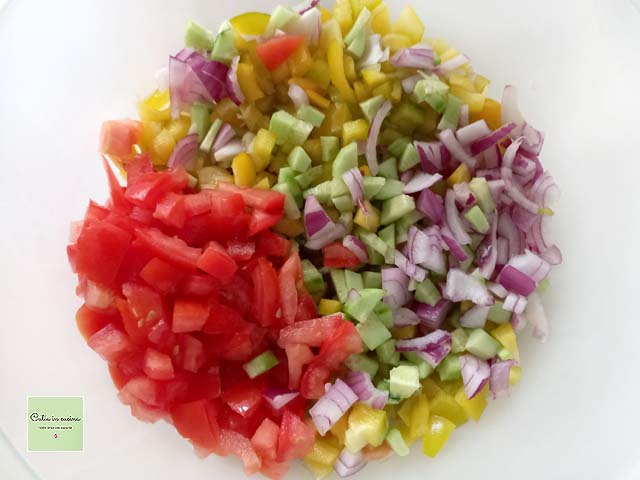 verdure per gazpacho