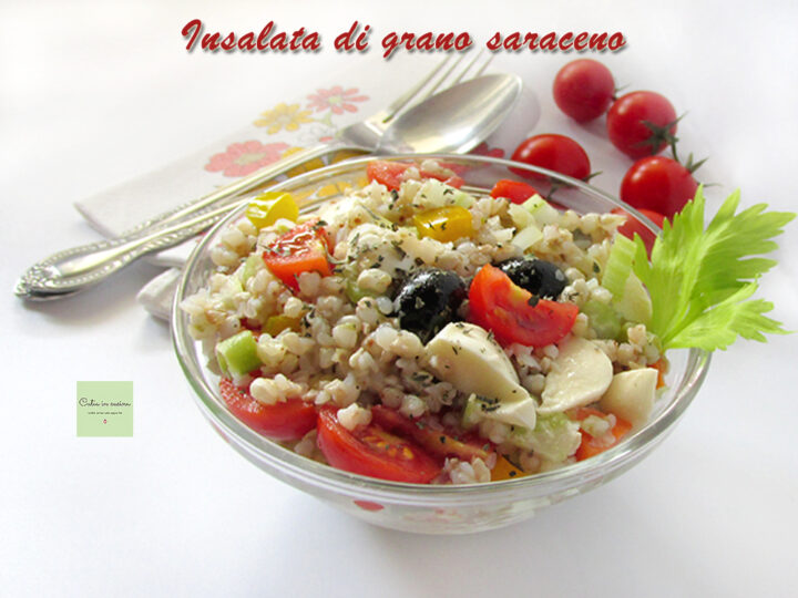 insalata di grano saraceno