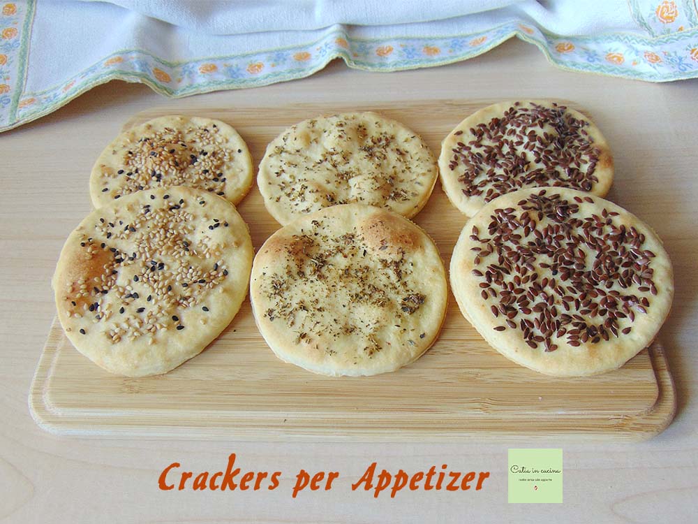 crackers per appetizer