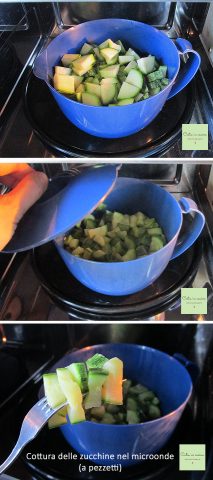 come cuocere le zucchine nel microonde