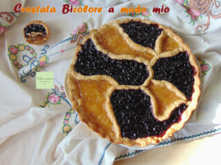 crostata bicolore a modo mio