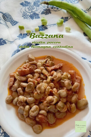 bazzana (bazèna) ricetta contadina romagnola
