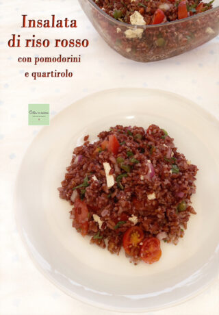 insalata di riso rosso