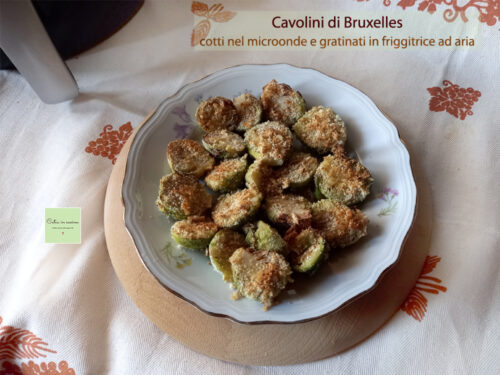 Cavolini di Bruxelles gratinati