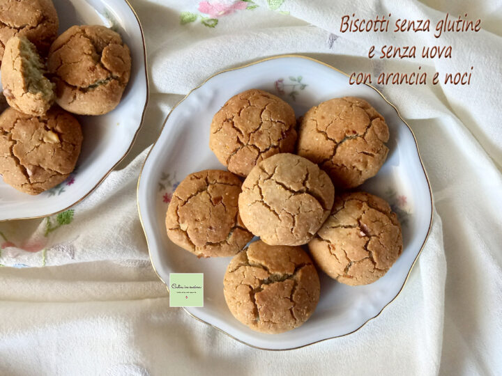 biscotti senza glutine e senza uova