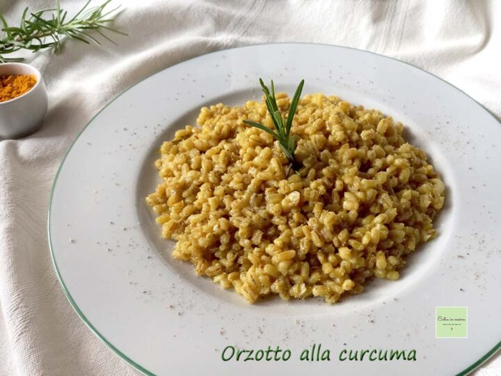 orzotto alla curcuma
