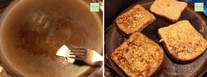 cottura french toast con pan bauletto integrale