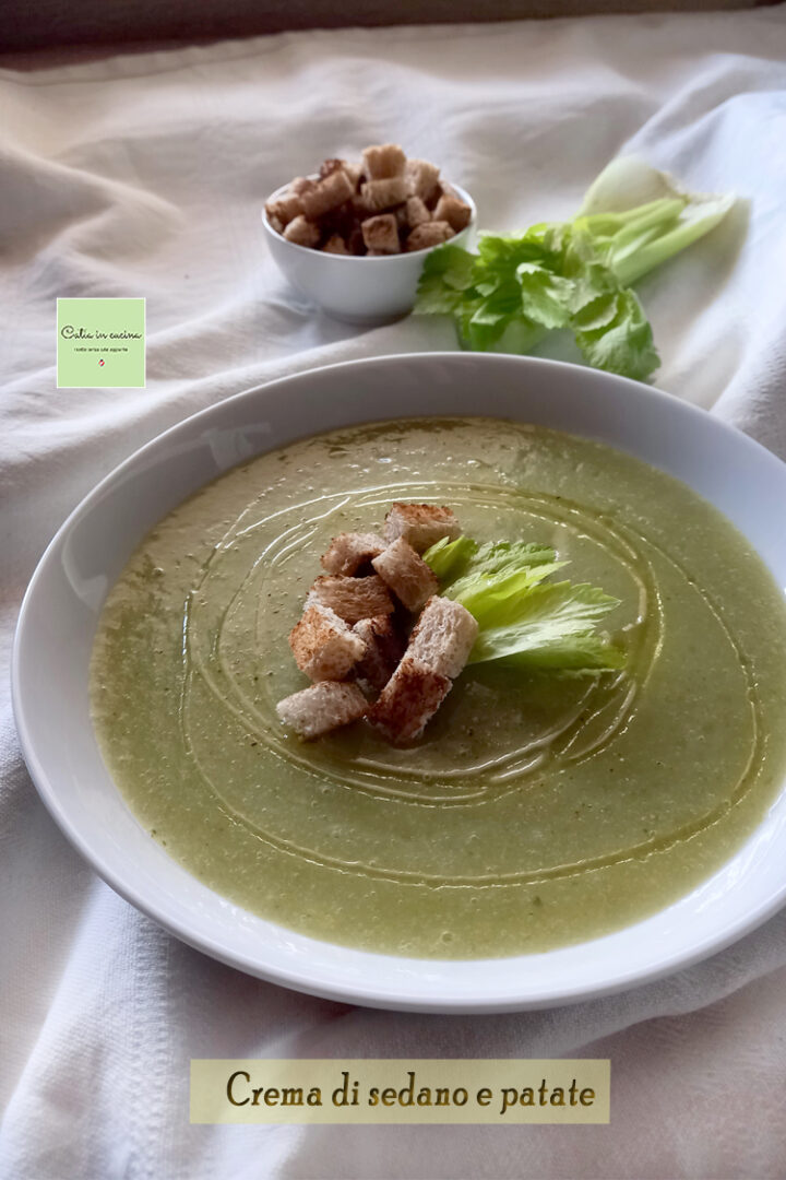 crema di sedano e patate